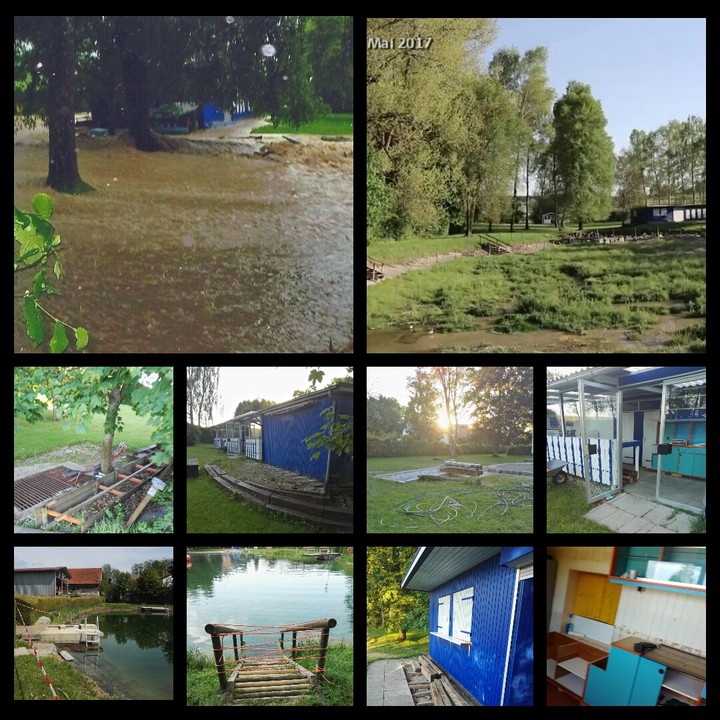 Freibad nach Hochwasser Mai 2017